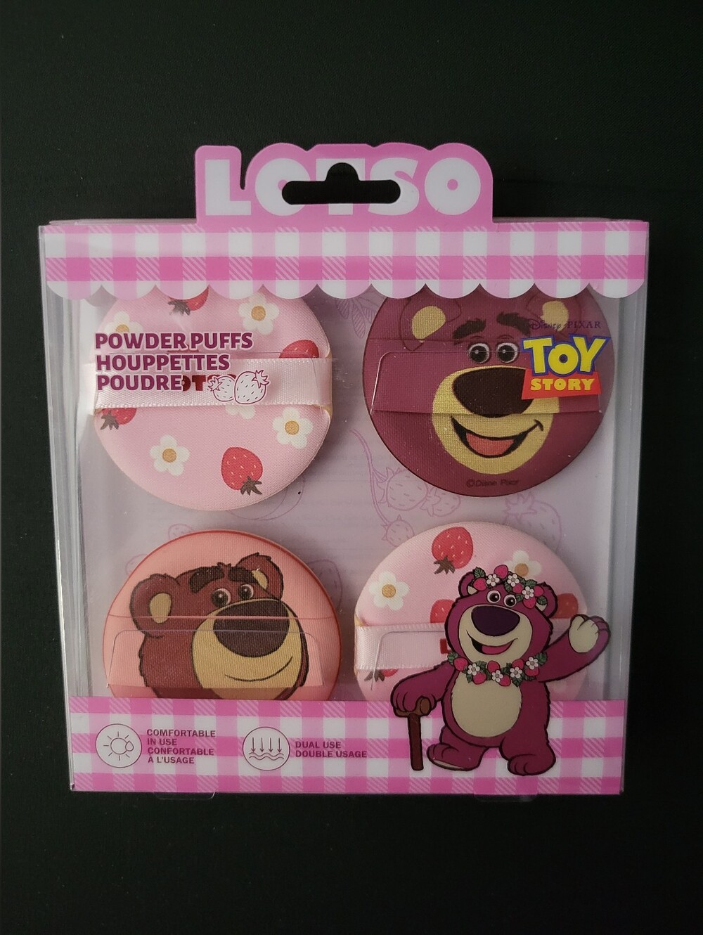 Miniso Toy Story Lotso Powder Puffs